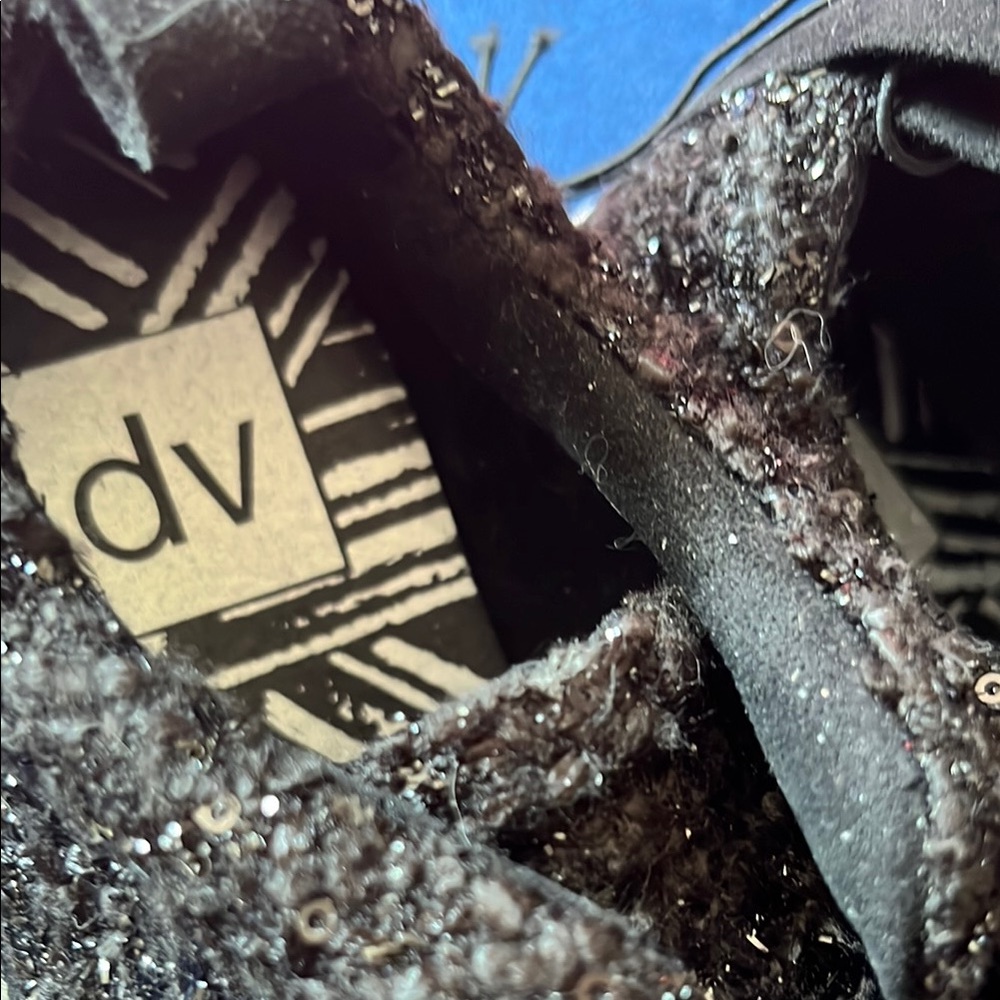 DV by Dolce Vita Black Textured Sneakers - Picture 2 of 14